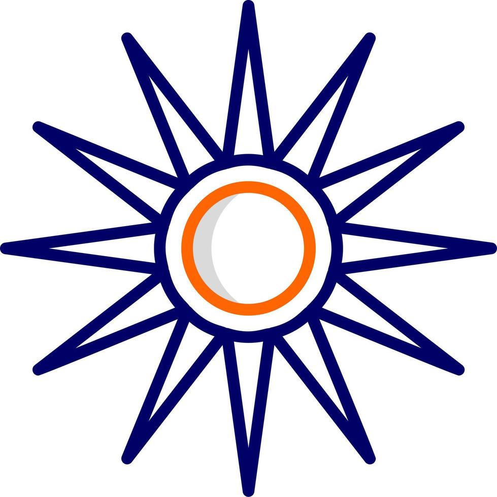Optical Raditon Vector Icon
