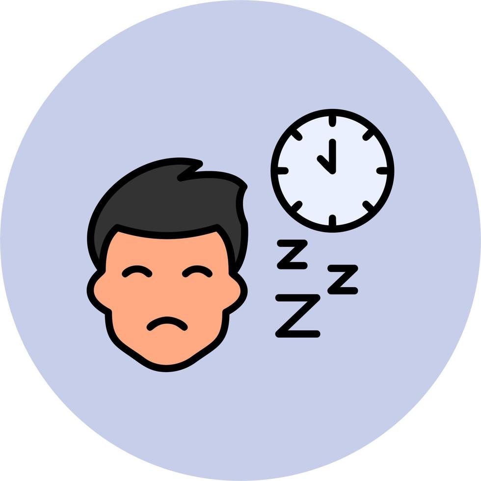 icono de vector de sueño