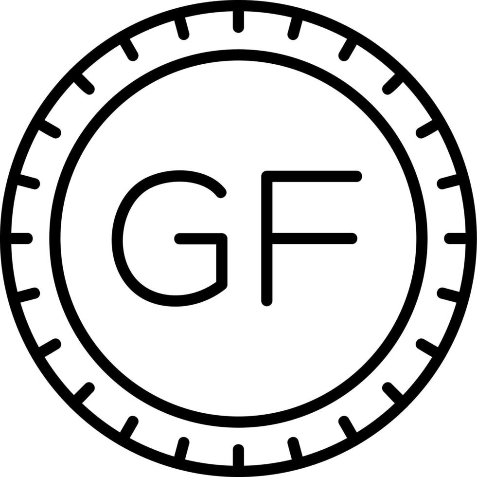 French Guiana Dial code Vector Icon