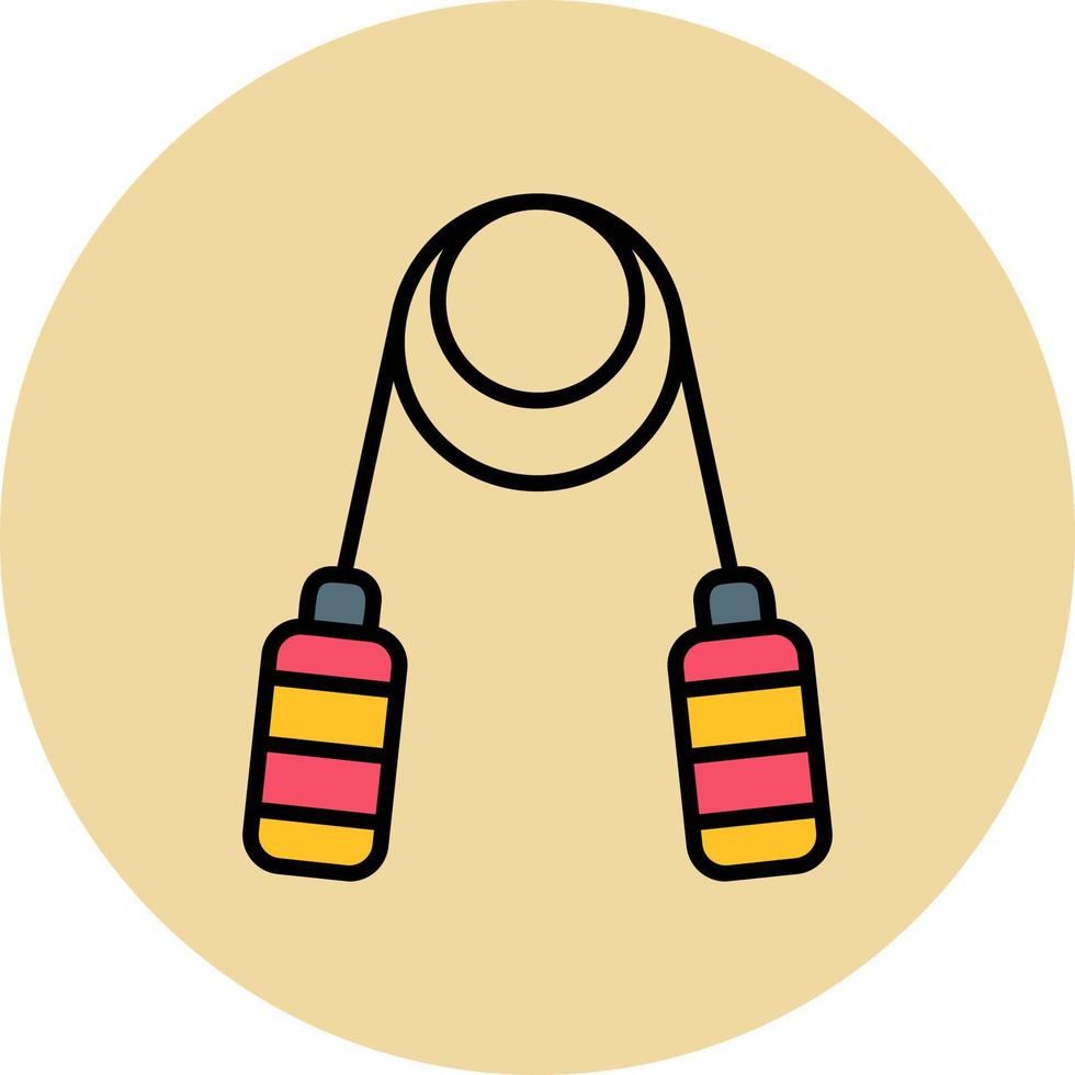 Jumping Rope Vector Icon
