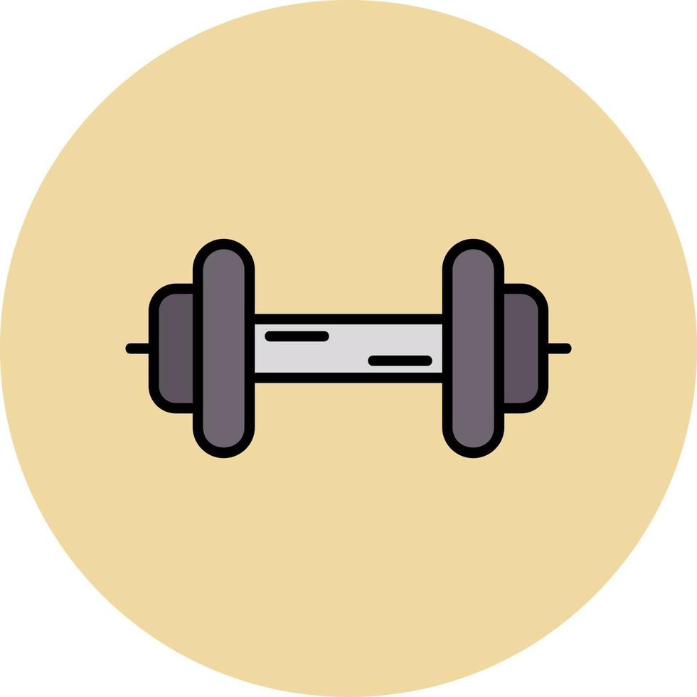 Barbell Vector Icon