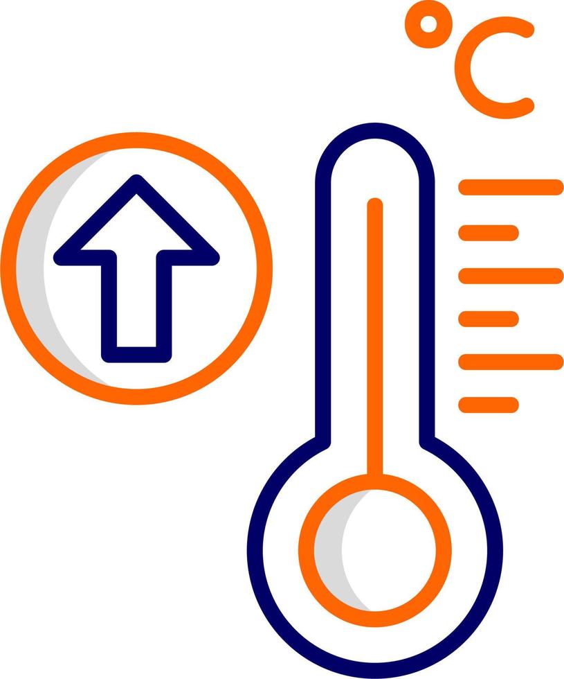 High Temperature Vector Icon