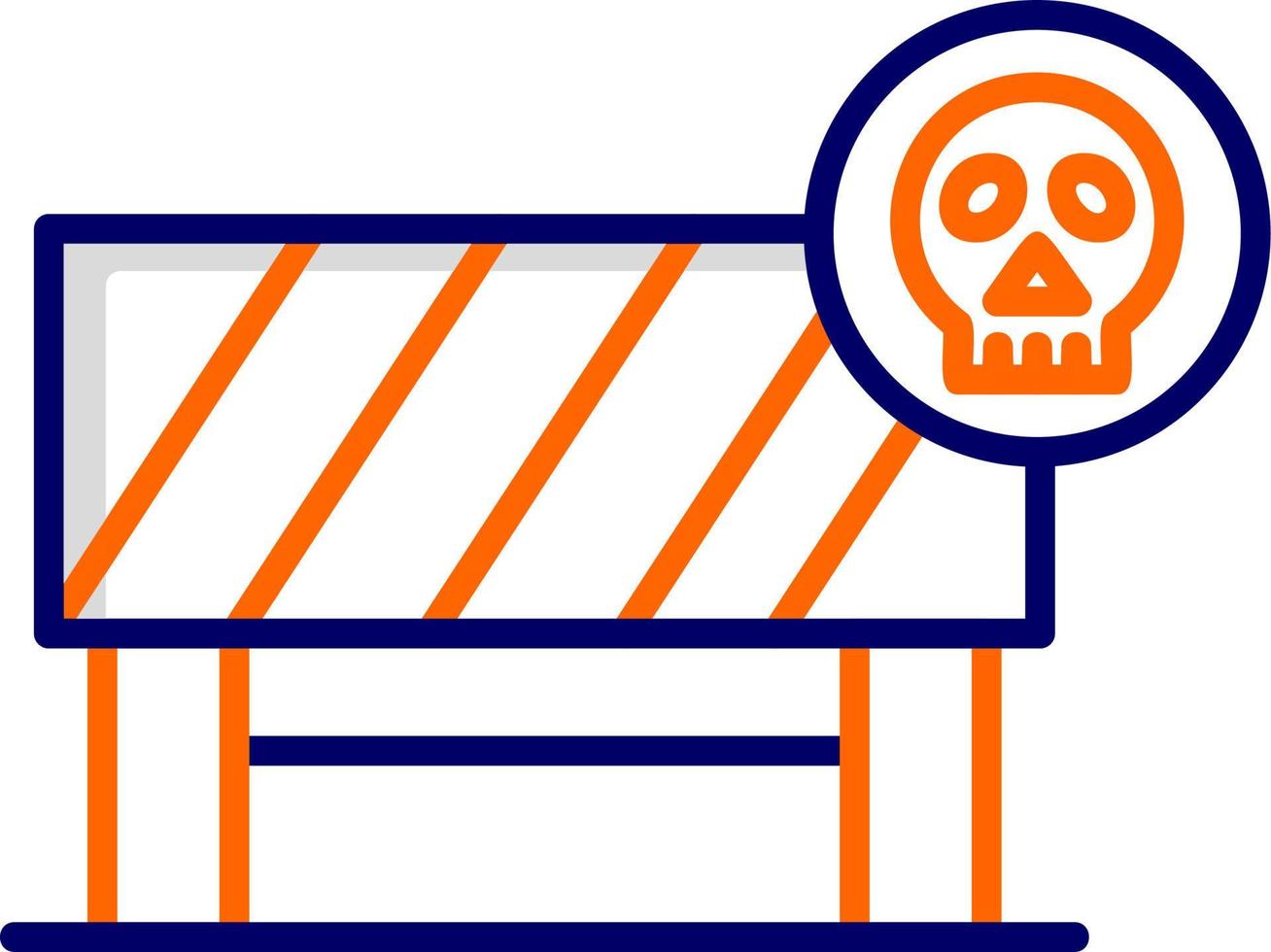 Danger Ahead Vector Icon