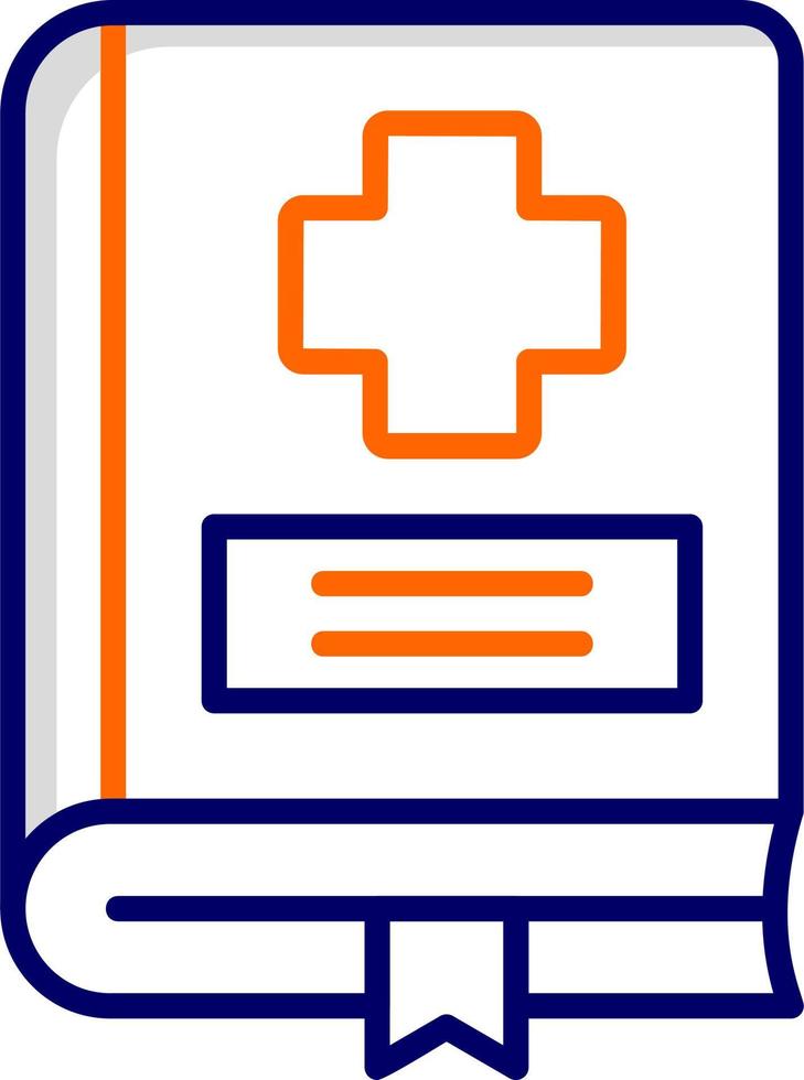 Medical Book Vector Icon