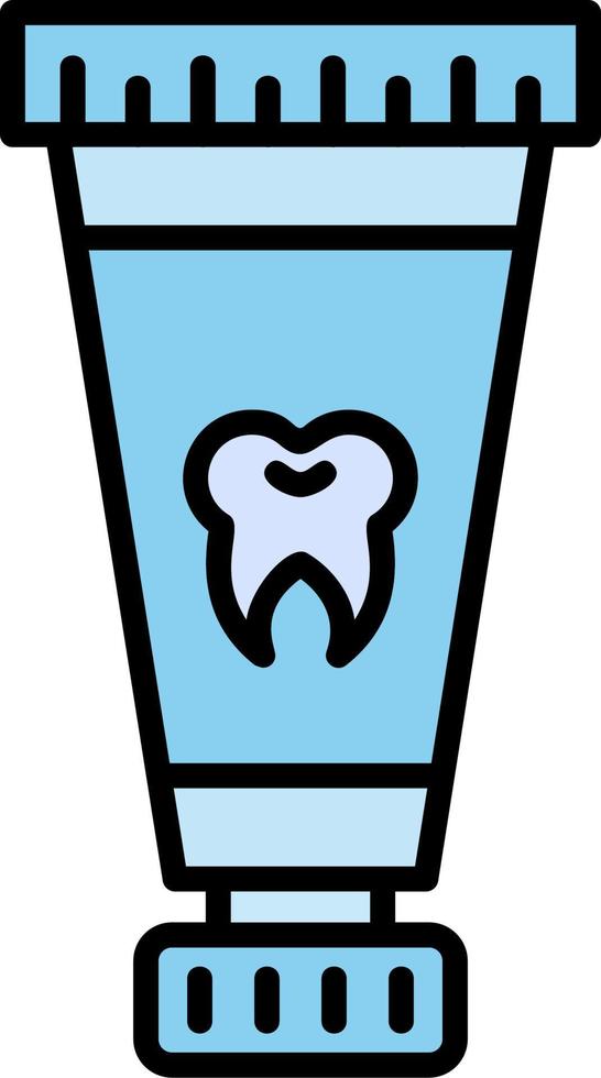 Toothpaste Vector Icon