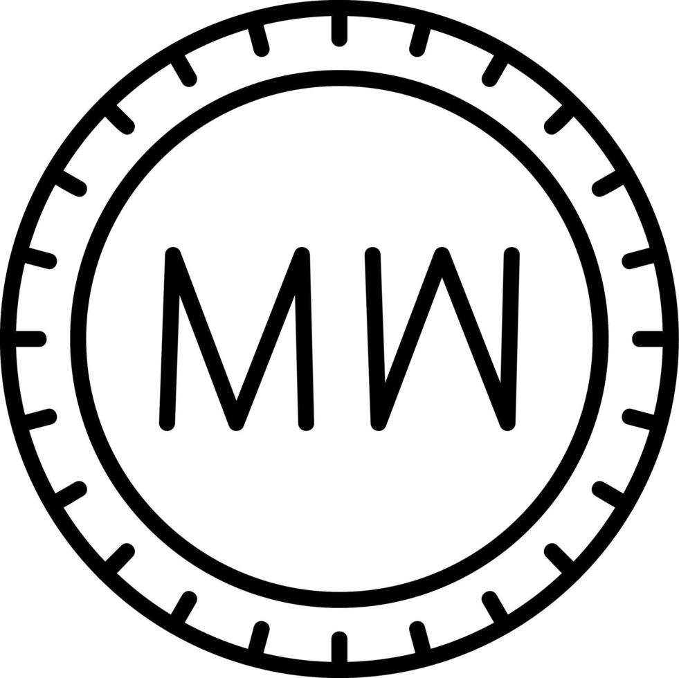 Malawi Dial code Vector Icon