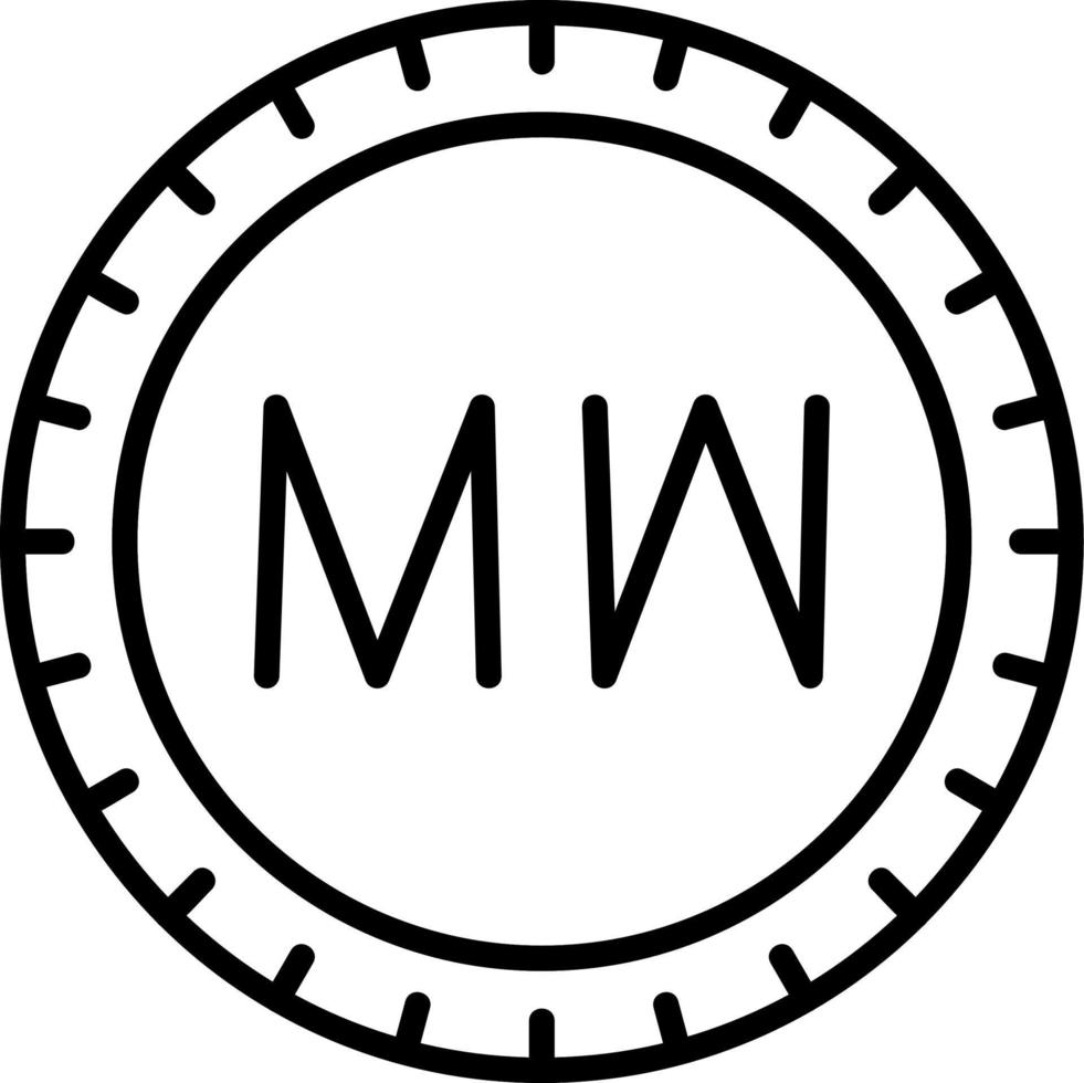 Malawi Dial code Vector Icon