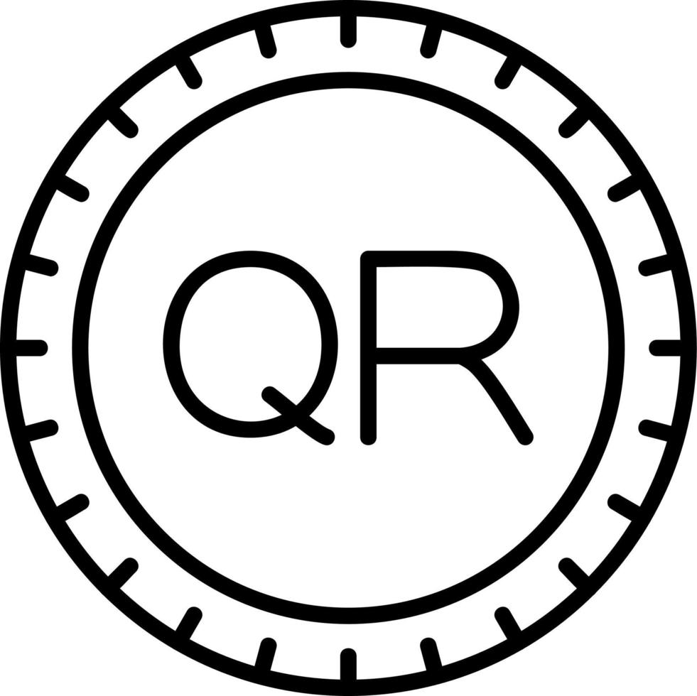 Qatar Dial code Vector Icon