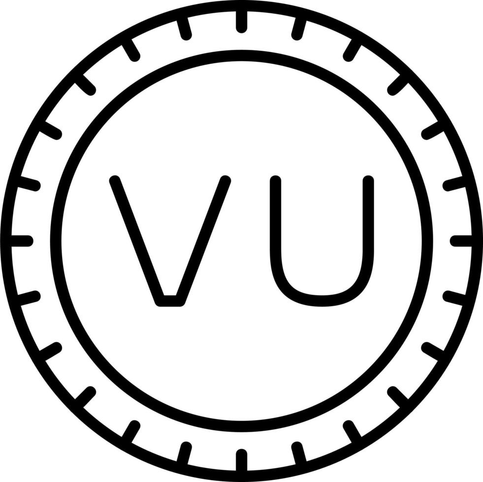 Vanuatu Dial code Vector Icon