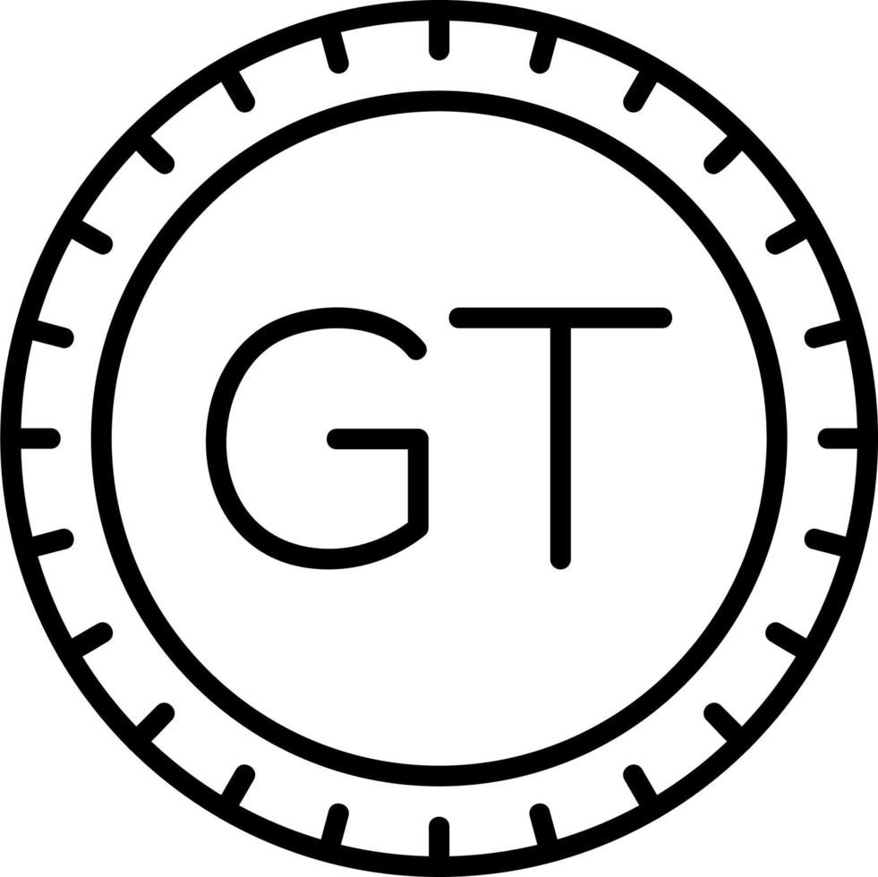 Guatemala Dial code Vector Icon