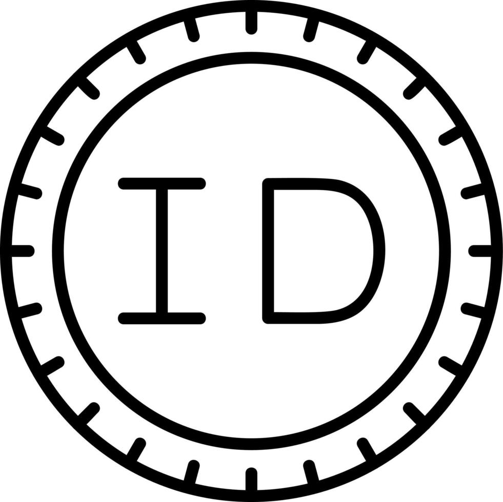 Indonesia Dial code Vector Icon