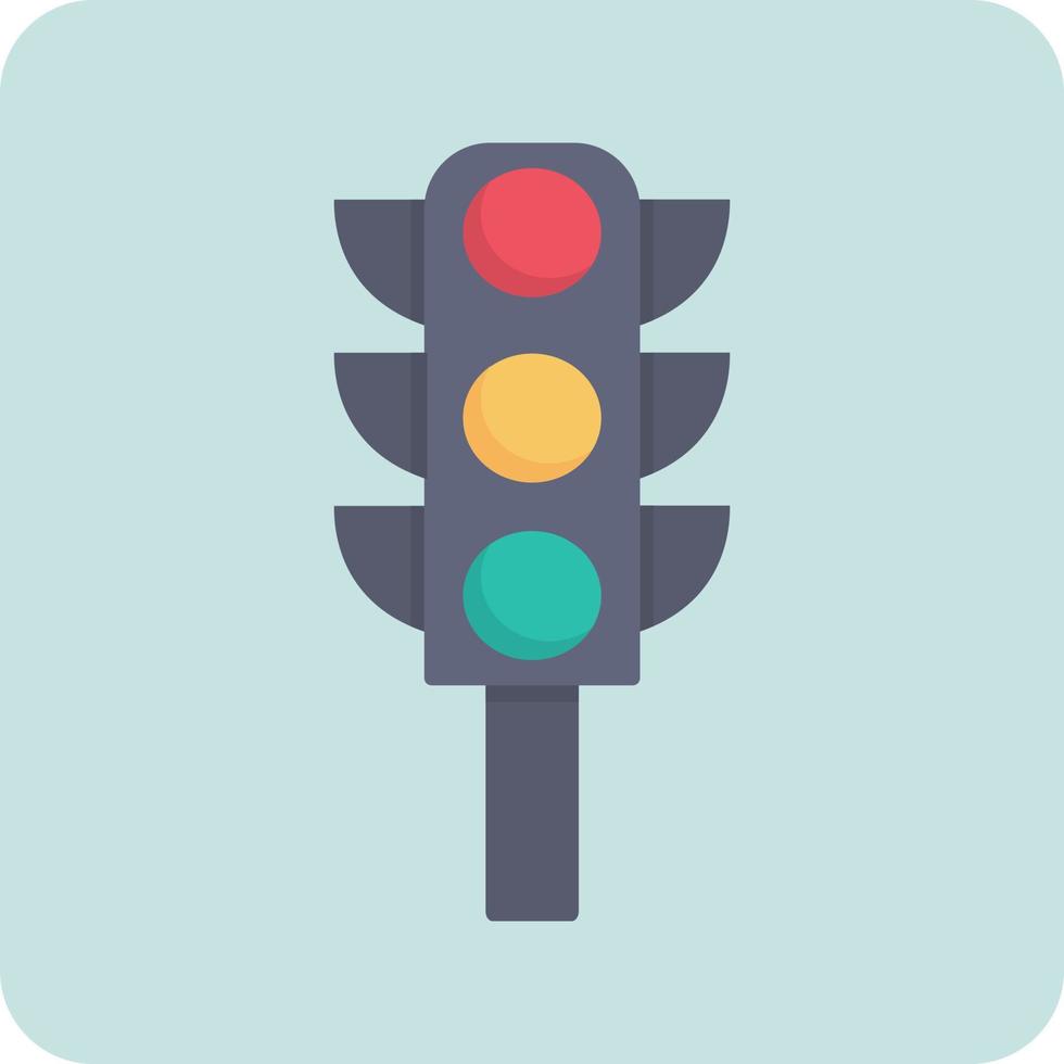 Traffic Lights Vector Icon