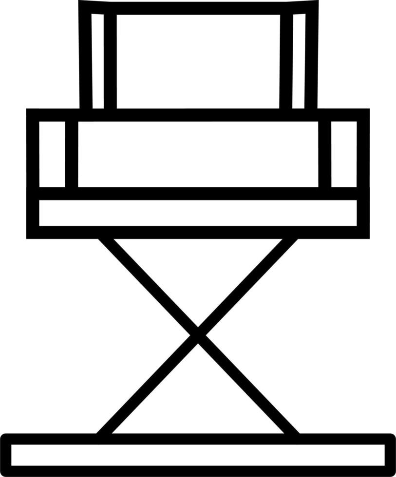 Director Chair Vector Icon