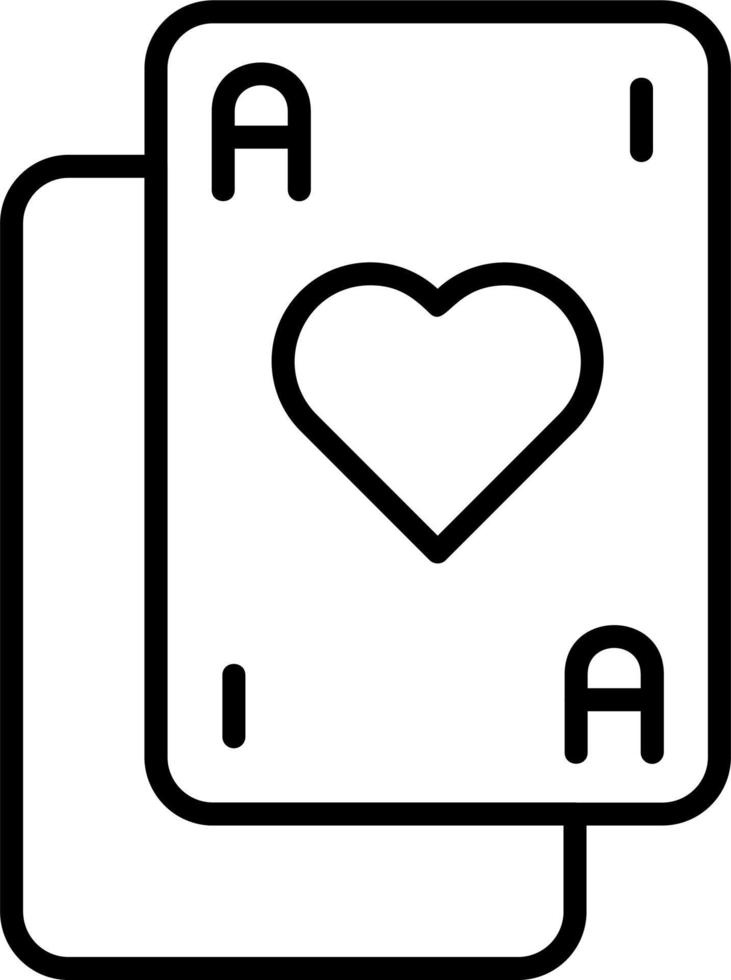 Playing Cards Vector Icon