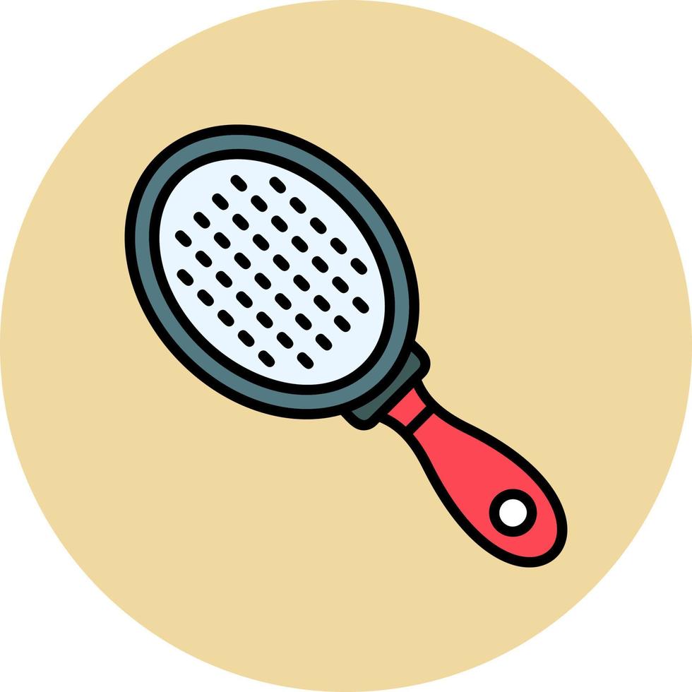 Hair Brush Vector Icon