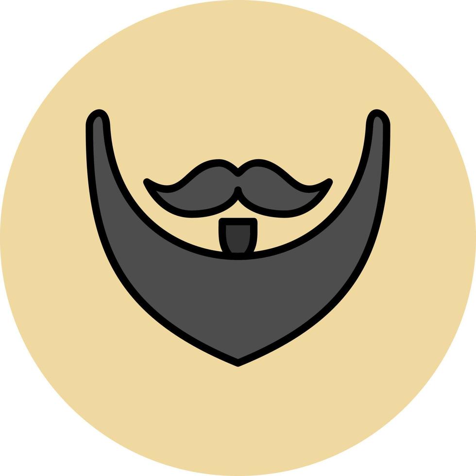 barba vector icono