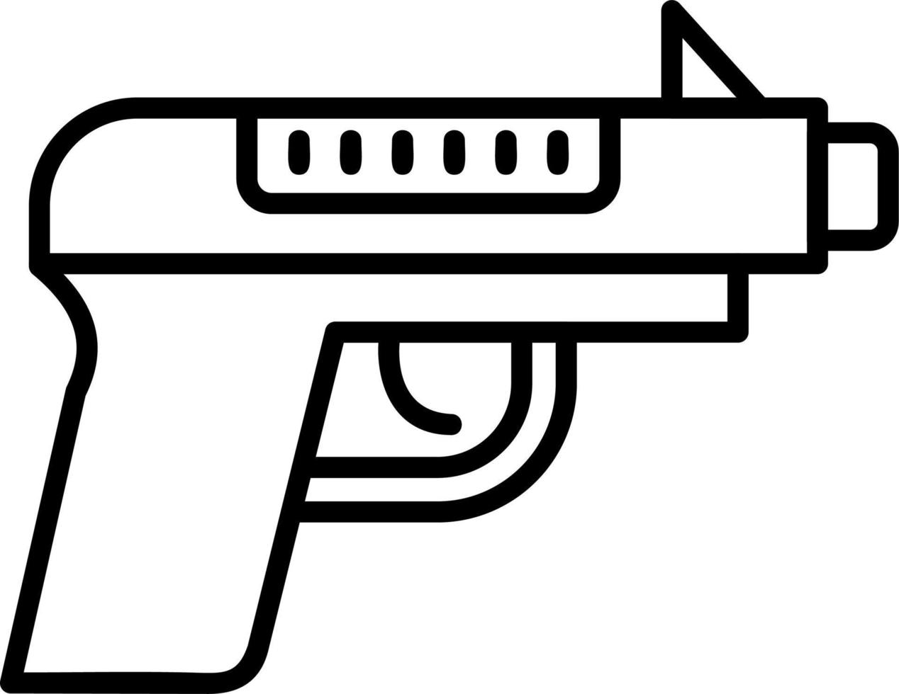 Pistol Vector Icon