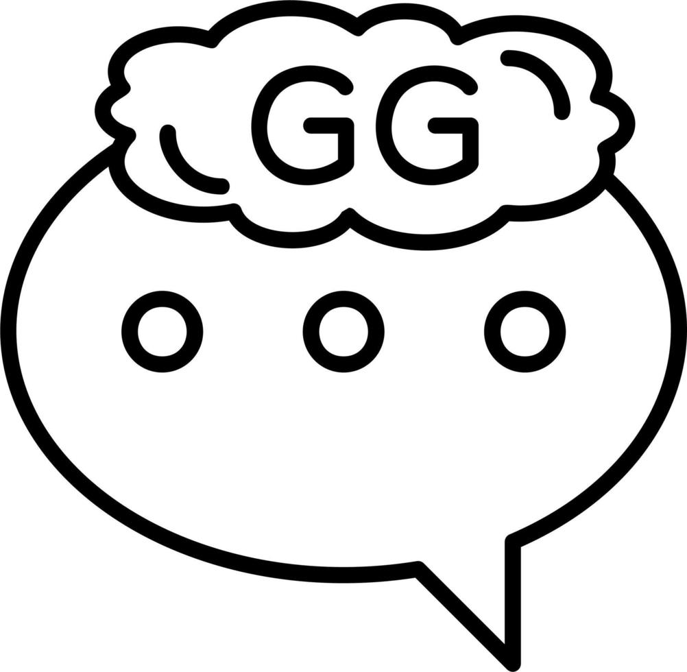 Gg Vector Icon