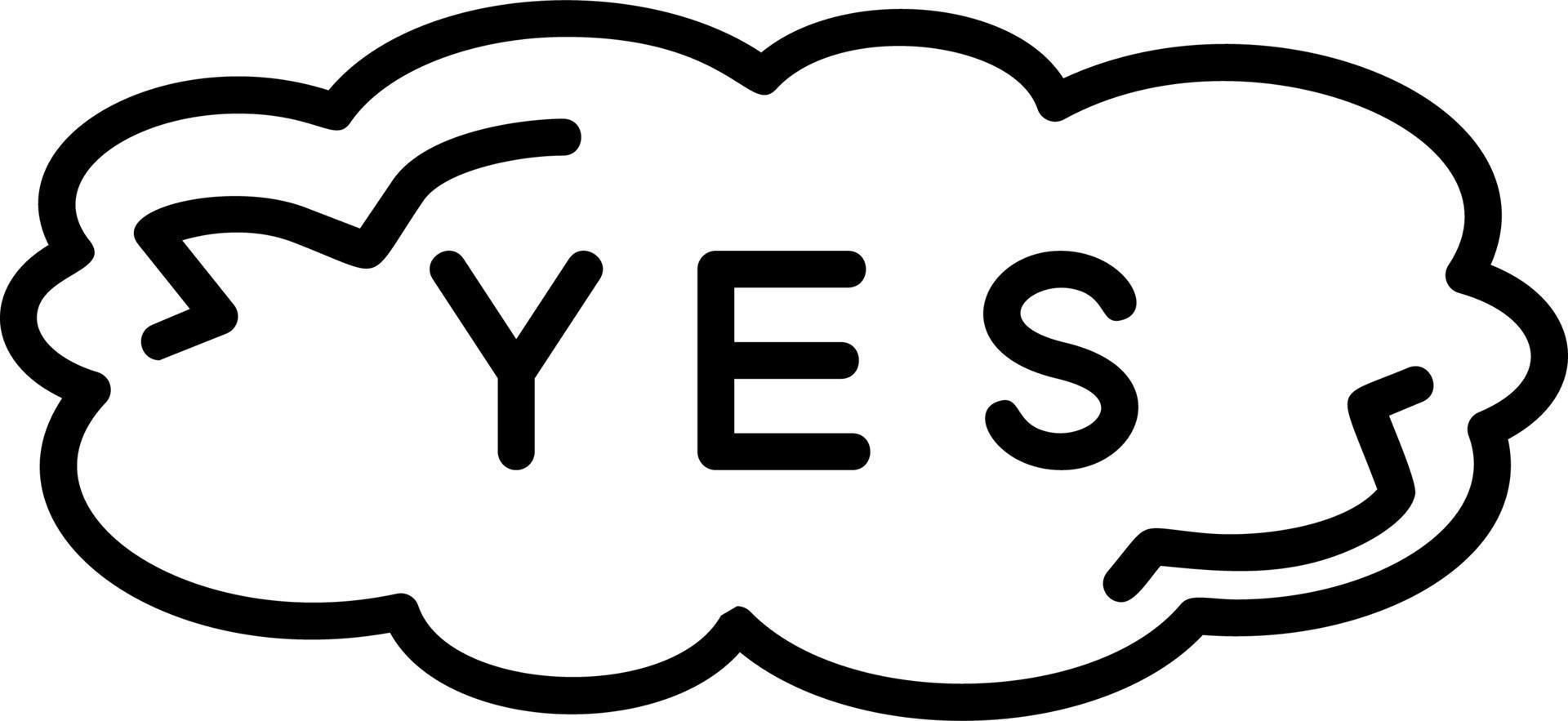 Yes Vector Icon