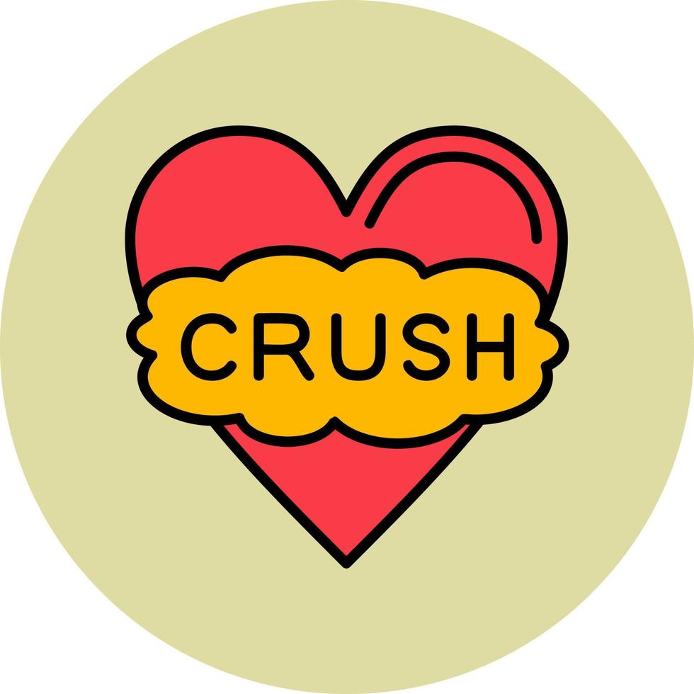 Crush Vector Icon
