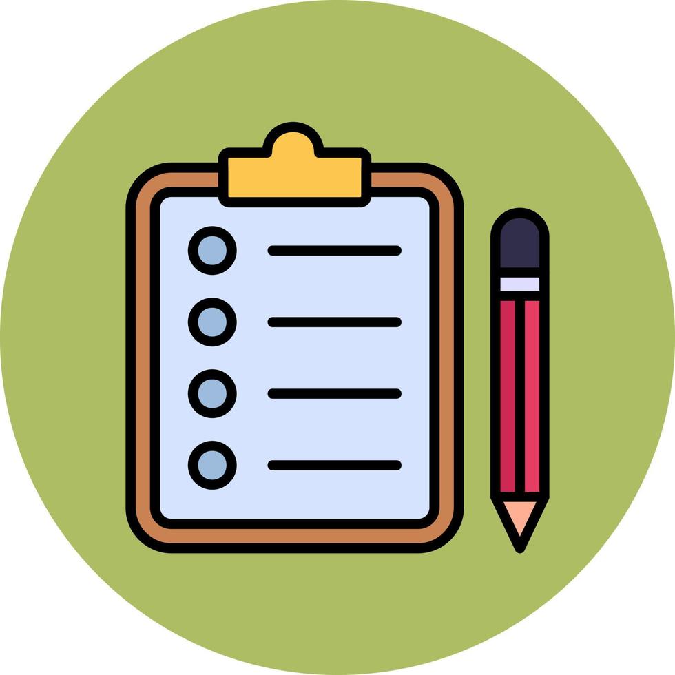 Survey Vector Icon