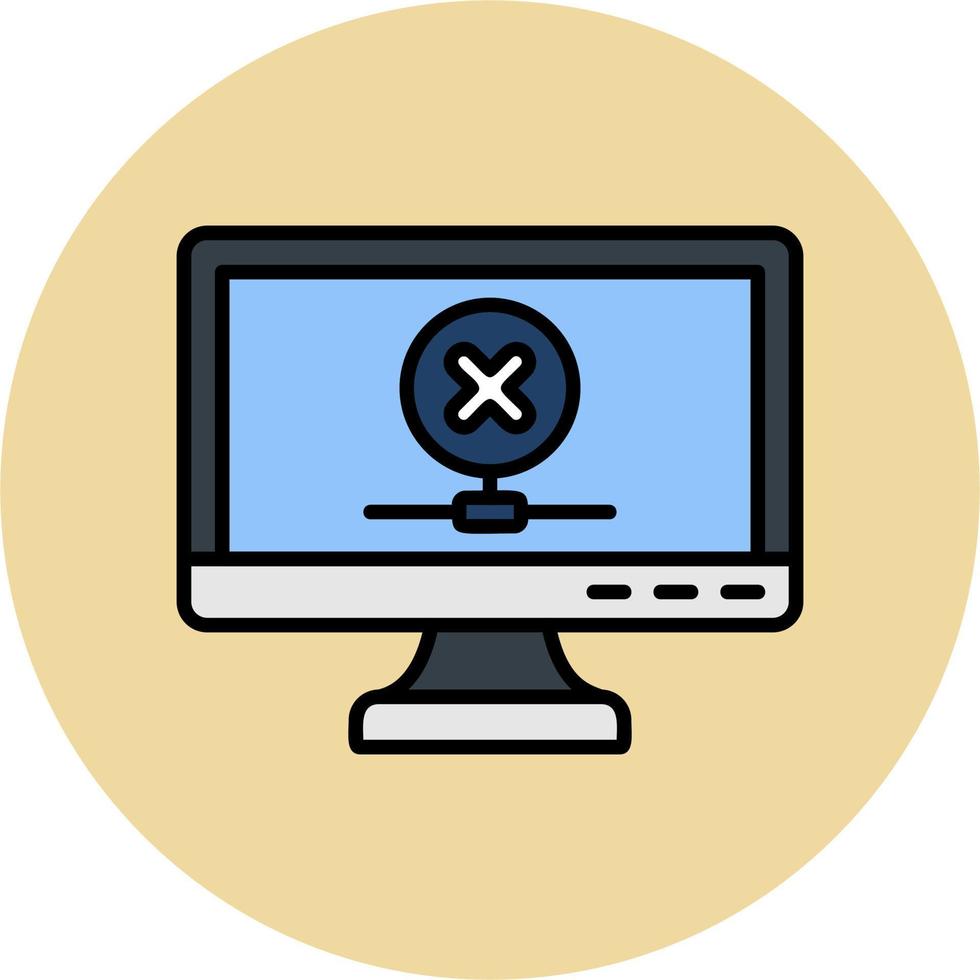 No Connection Vector Icon