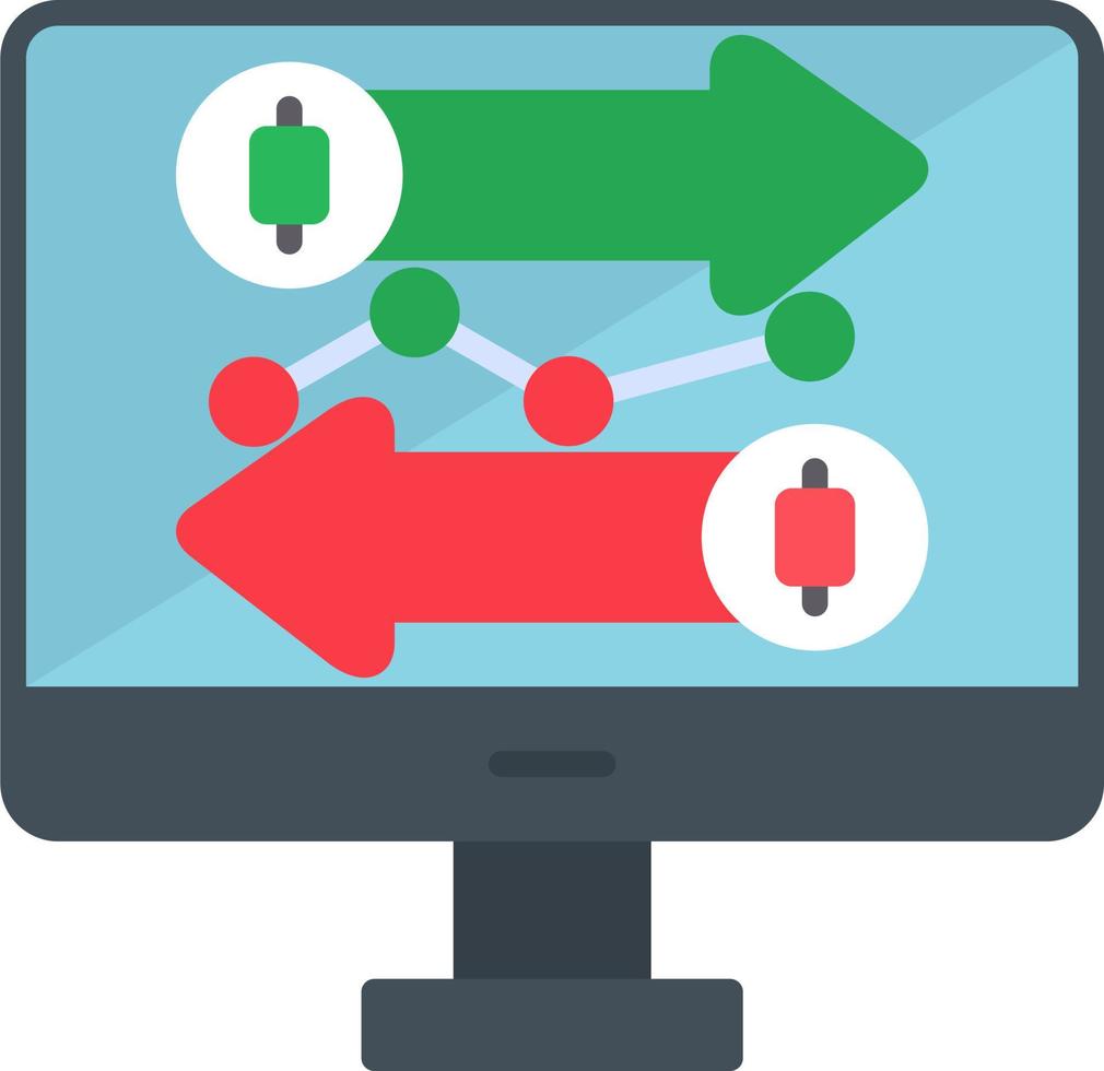 Stock Market Vector Icon