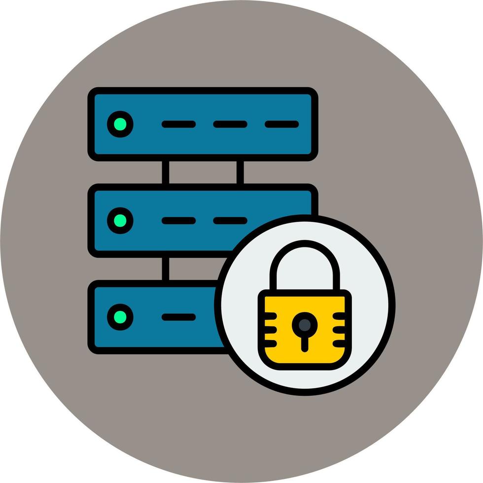 Secure Data Vector Icon 20321332 Vector Art at Vecteezy