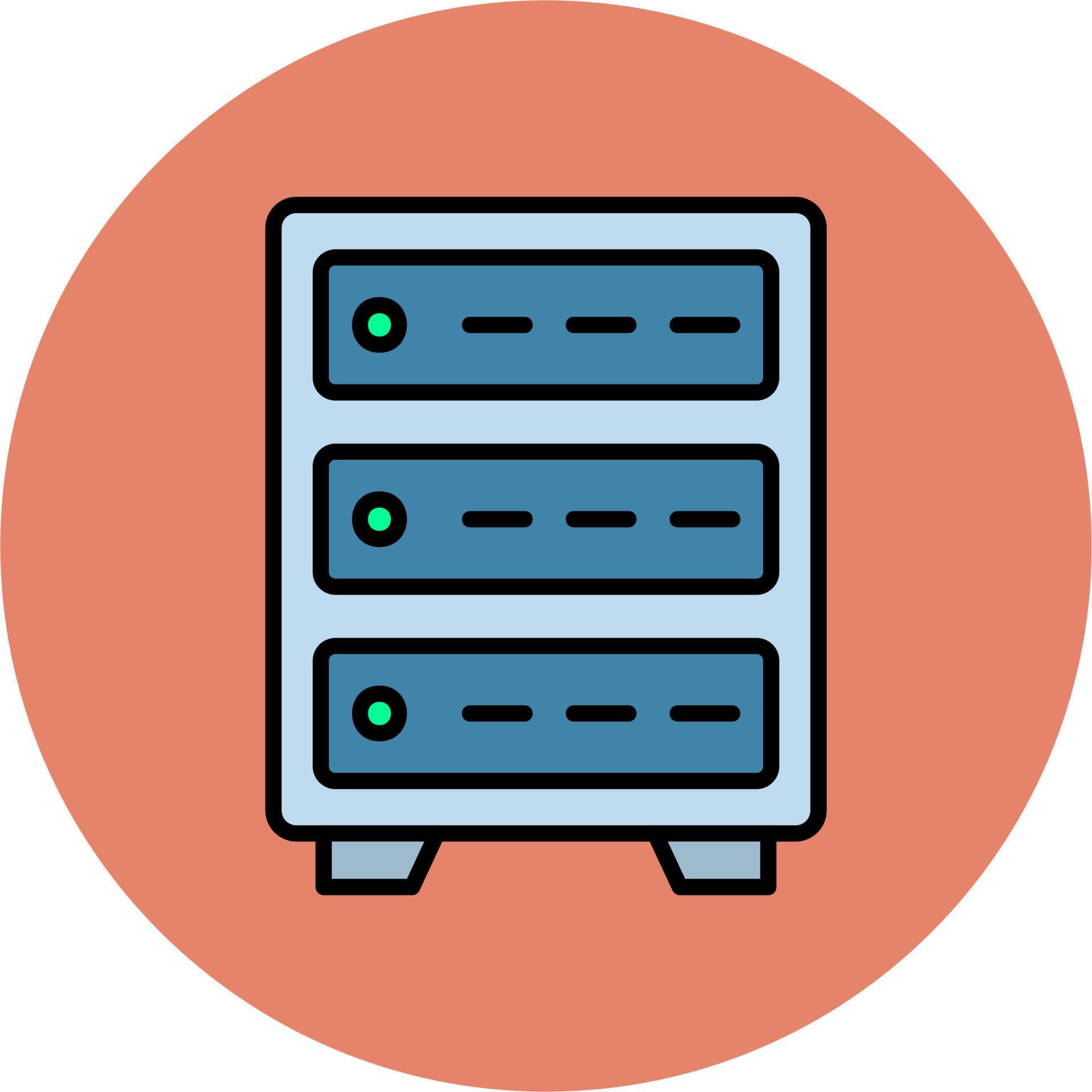 Servers Vector Icon 20321337 Vector Art at Vecteezy