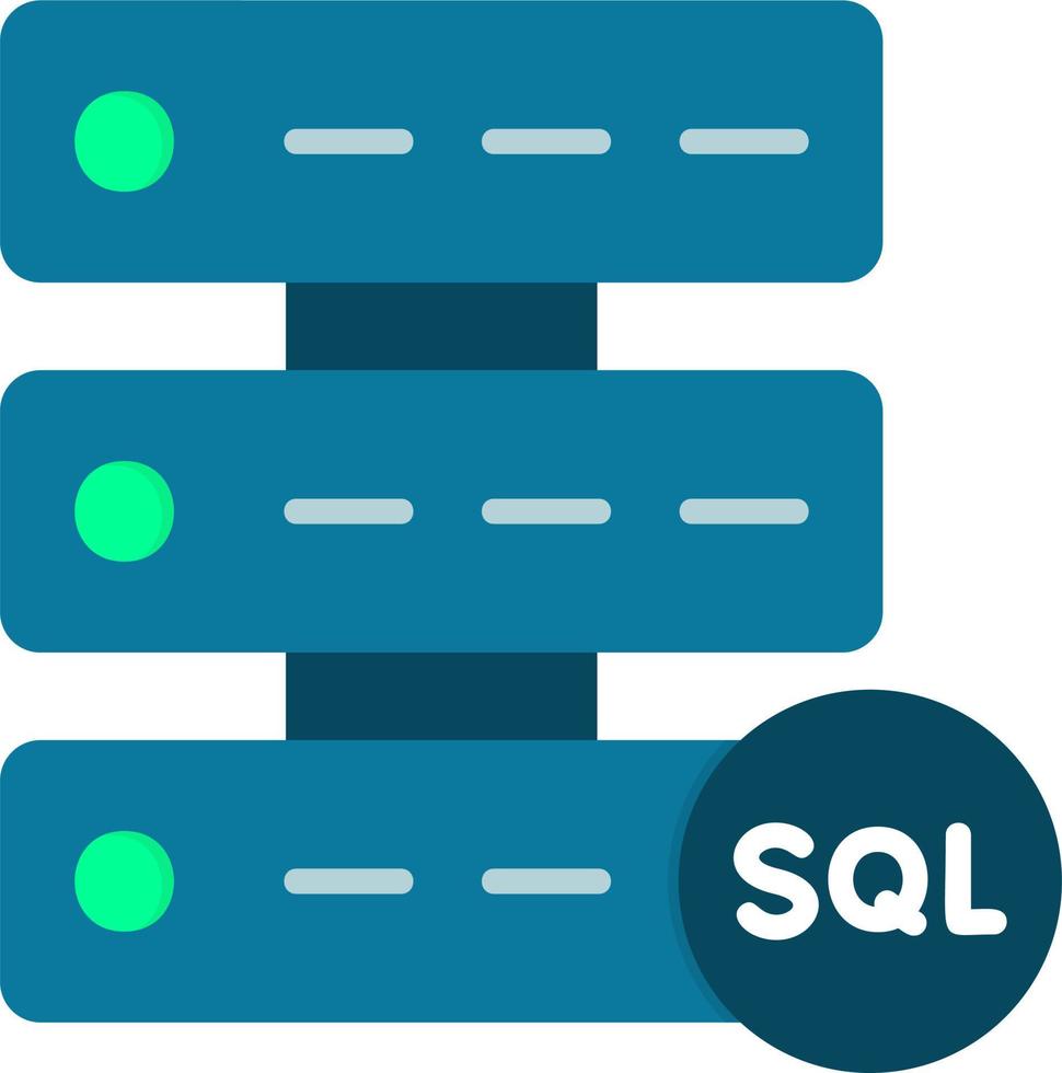 Sql Server Vector Icon 20321342 Vector Art at Vecteezy