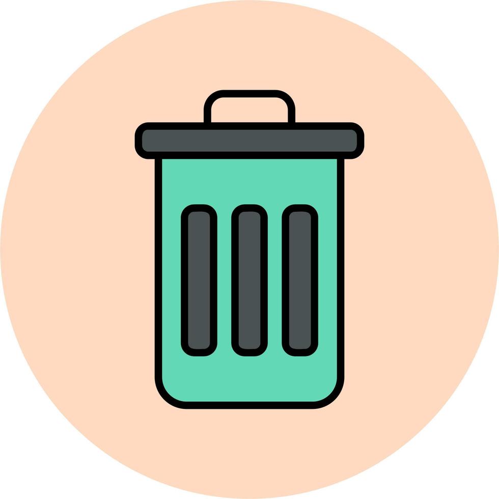 Trash Vector Icon