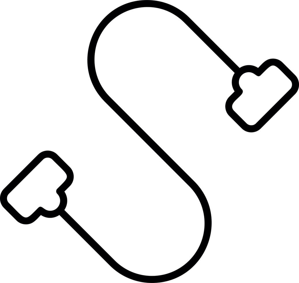 Resistance Band Vector Icon