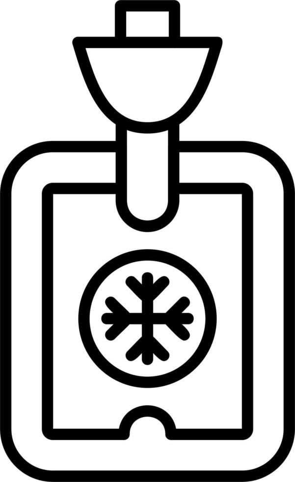 Ice Water Vector Icon