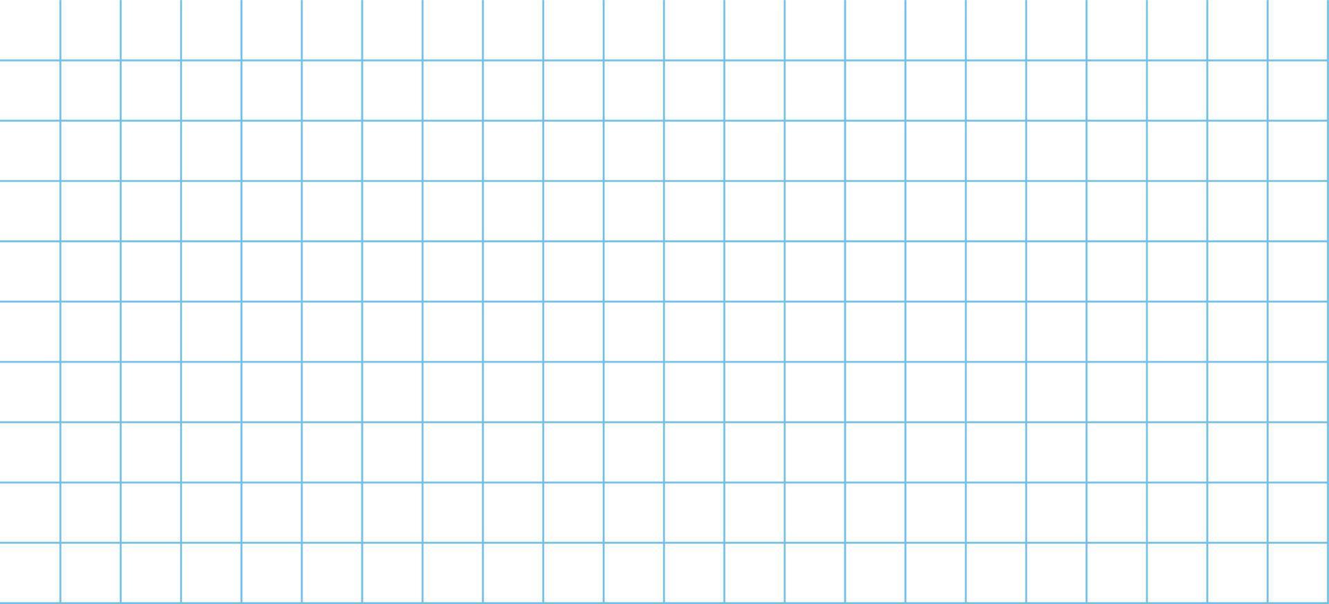 Blue graph paper grid background. Seamless pattern math paper texture