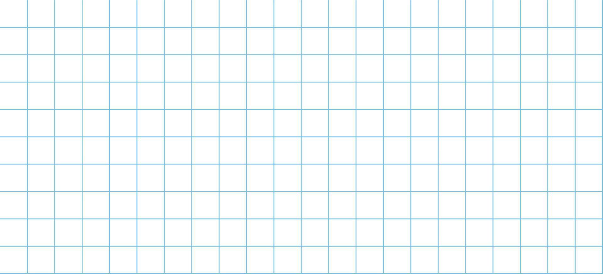 Blue graph paper grid background. Seamless pattern math paper texture. Desigh for rchitect plan, school project. Vector illustration