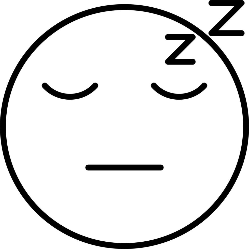 Sleep Vector Icon