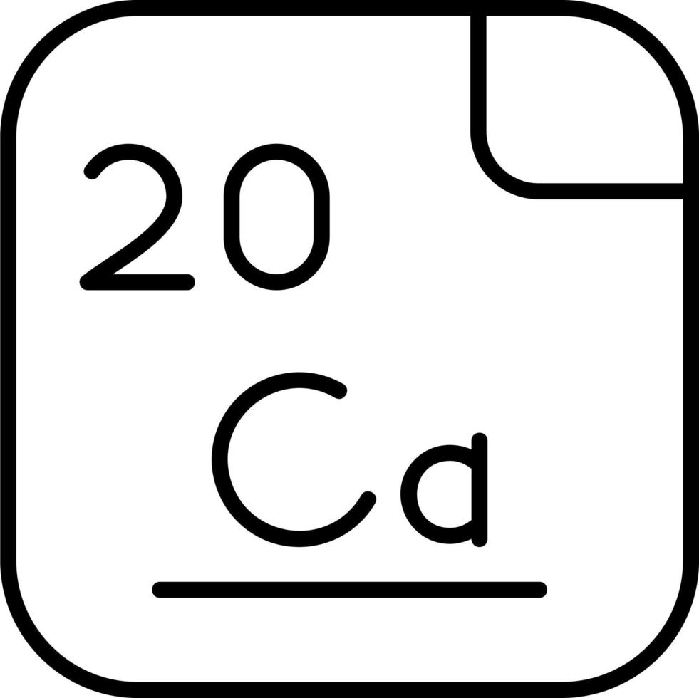 Calcium Vector Icon