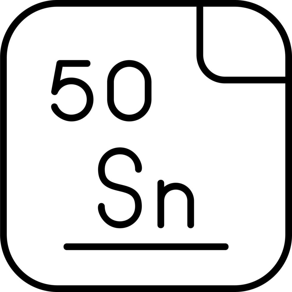 Tin Vector Icon