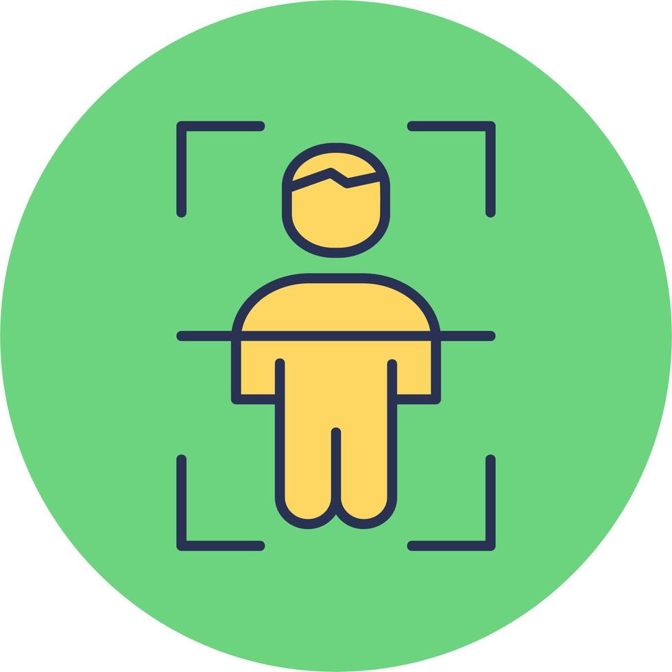 Body Scan Vector Icon