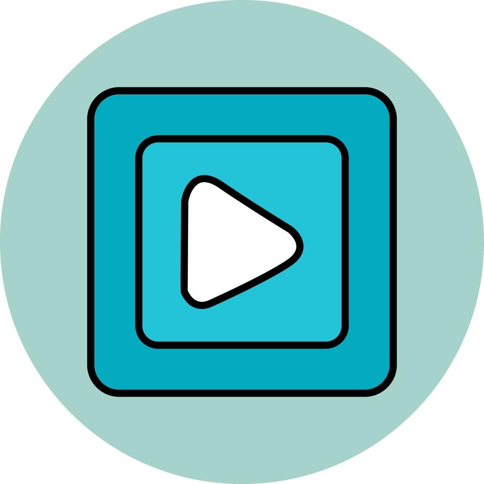 Play Button Vector Icon