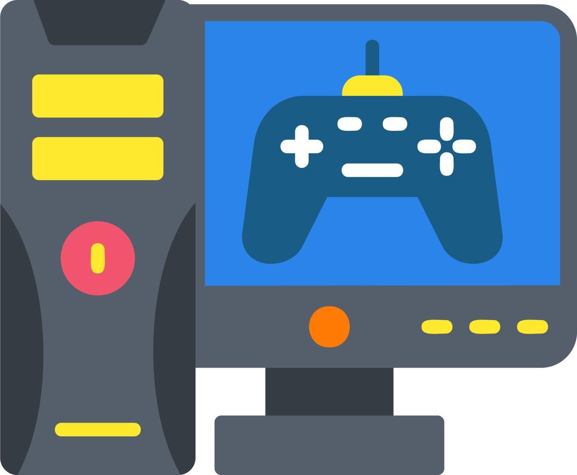 icono de vector de juego de computadora