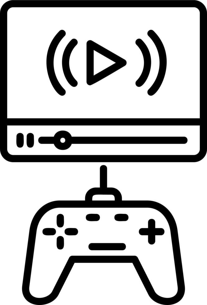 icono de vector de videojuego