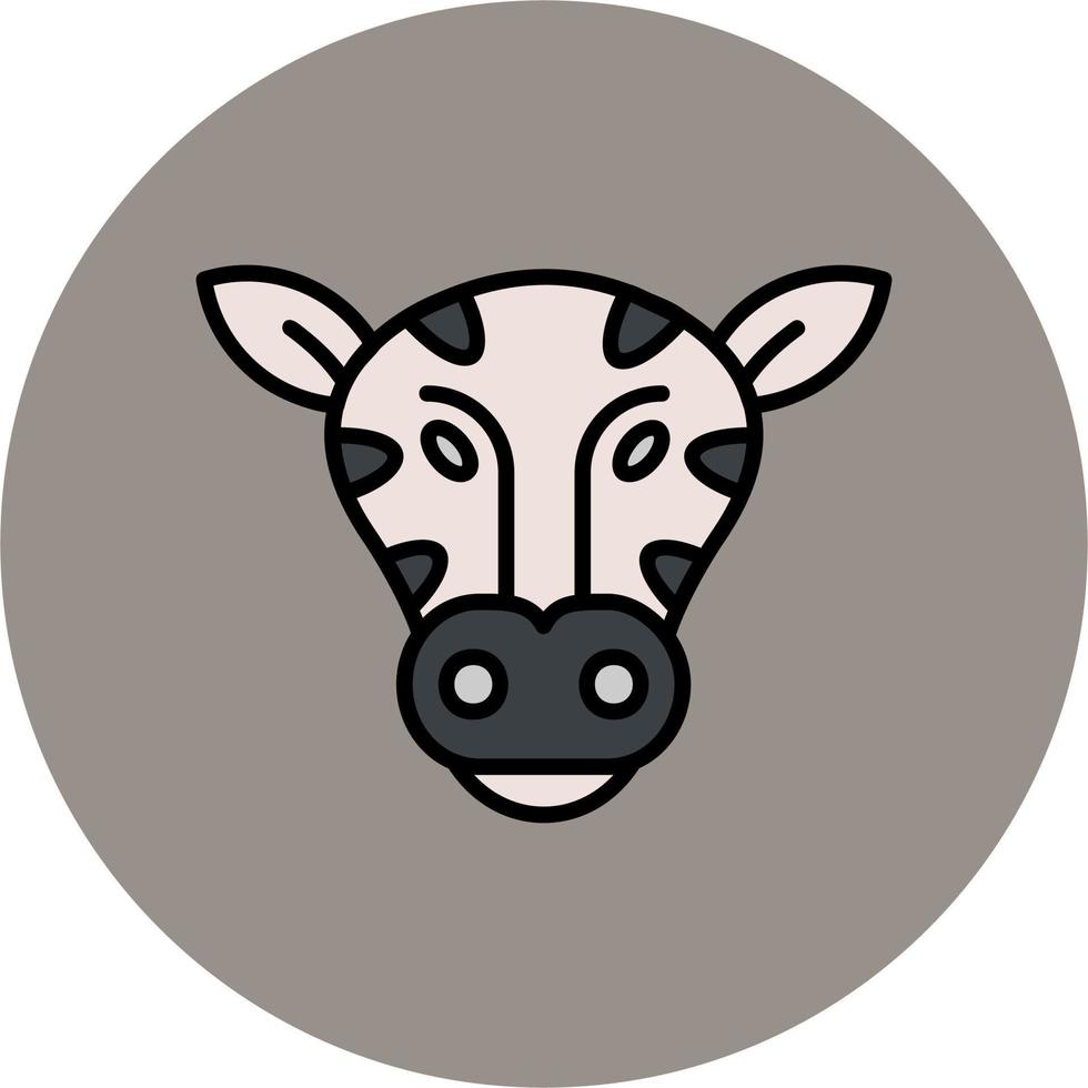 Zebra Vector Icon