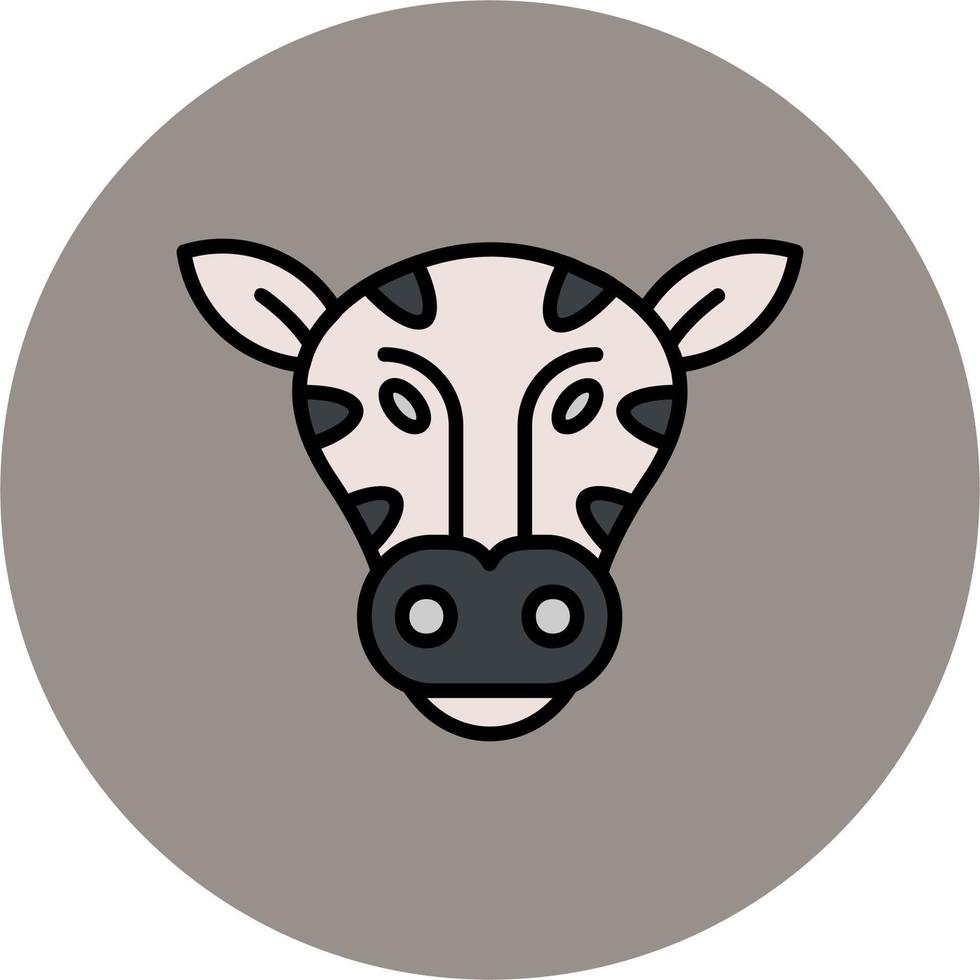 Zebra Vector Icon