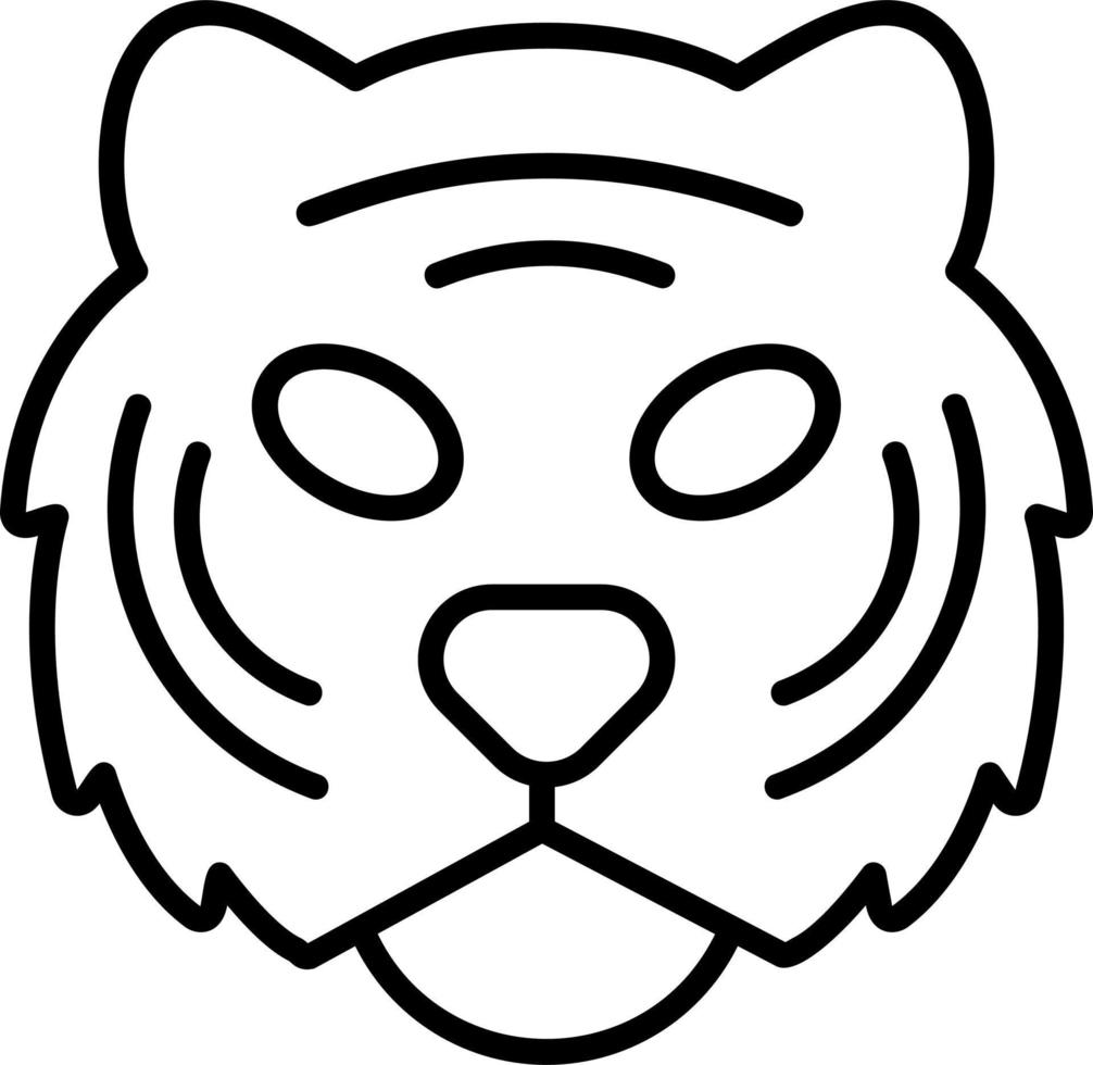 Tiger Vector Icon