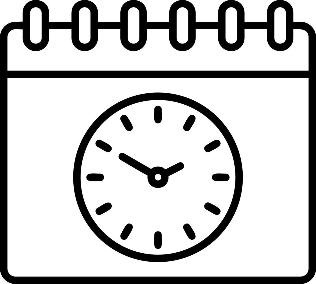 Schedule Vector Icon