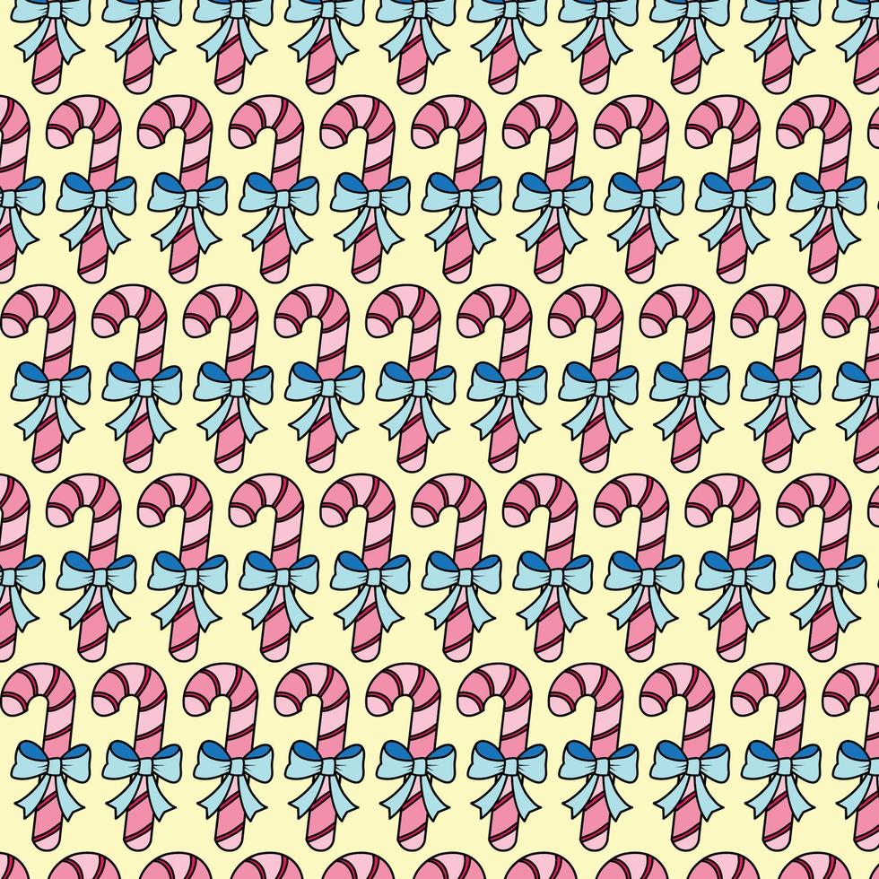 seamless pattern candy background vector