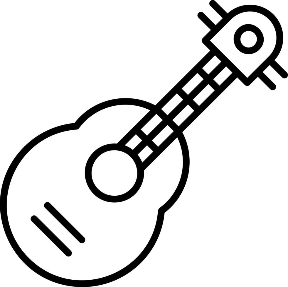 ukelele vector icono