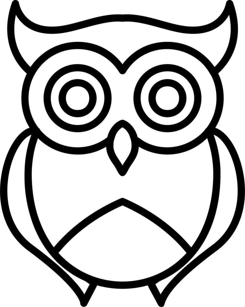 Owl Vector Icon