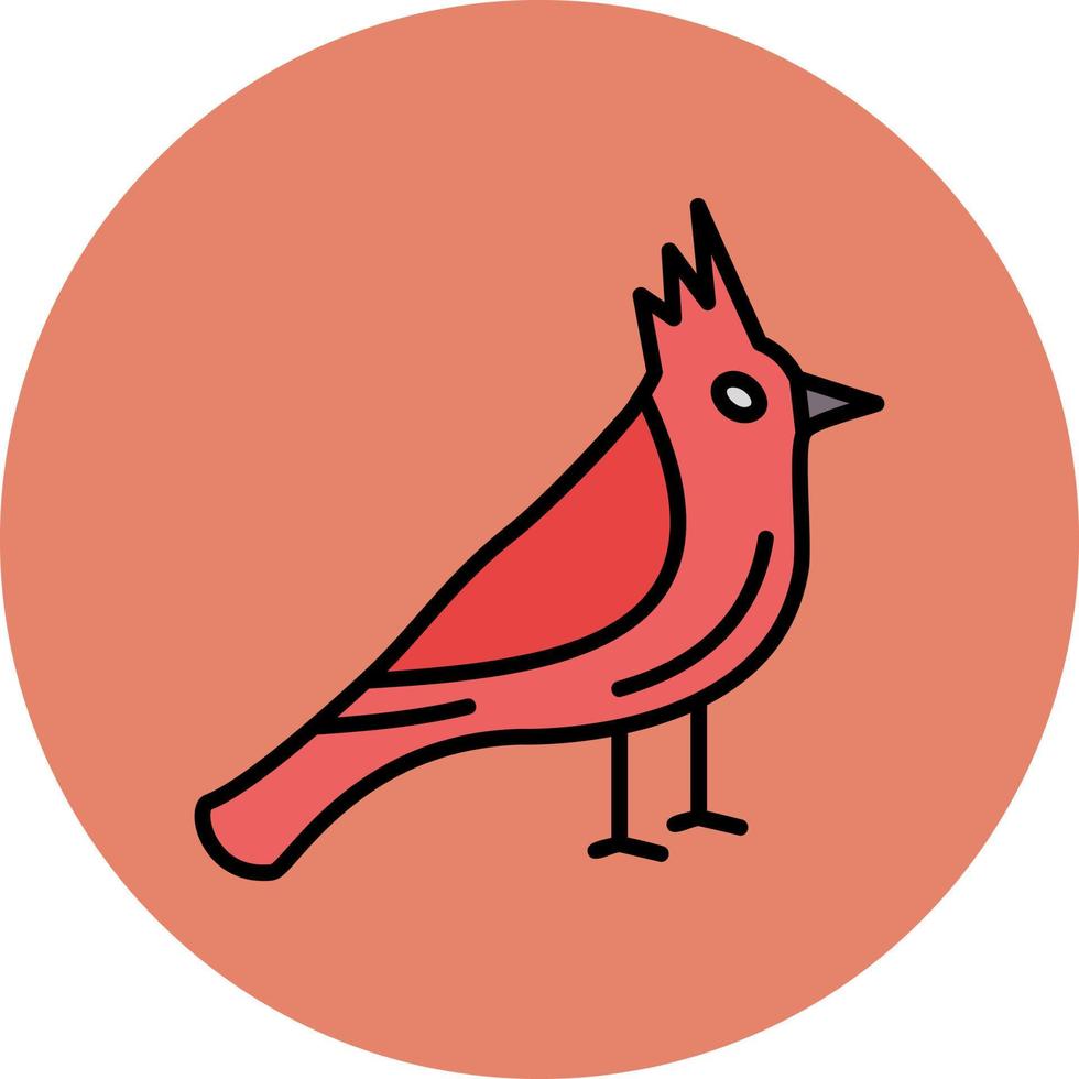 Cardinal Vector Icon